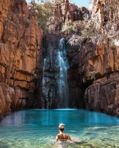 Waterfalls Near Katherine Gorge