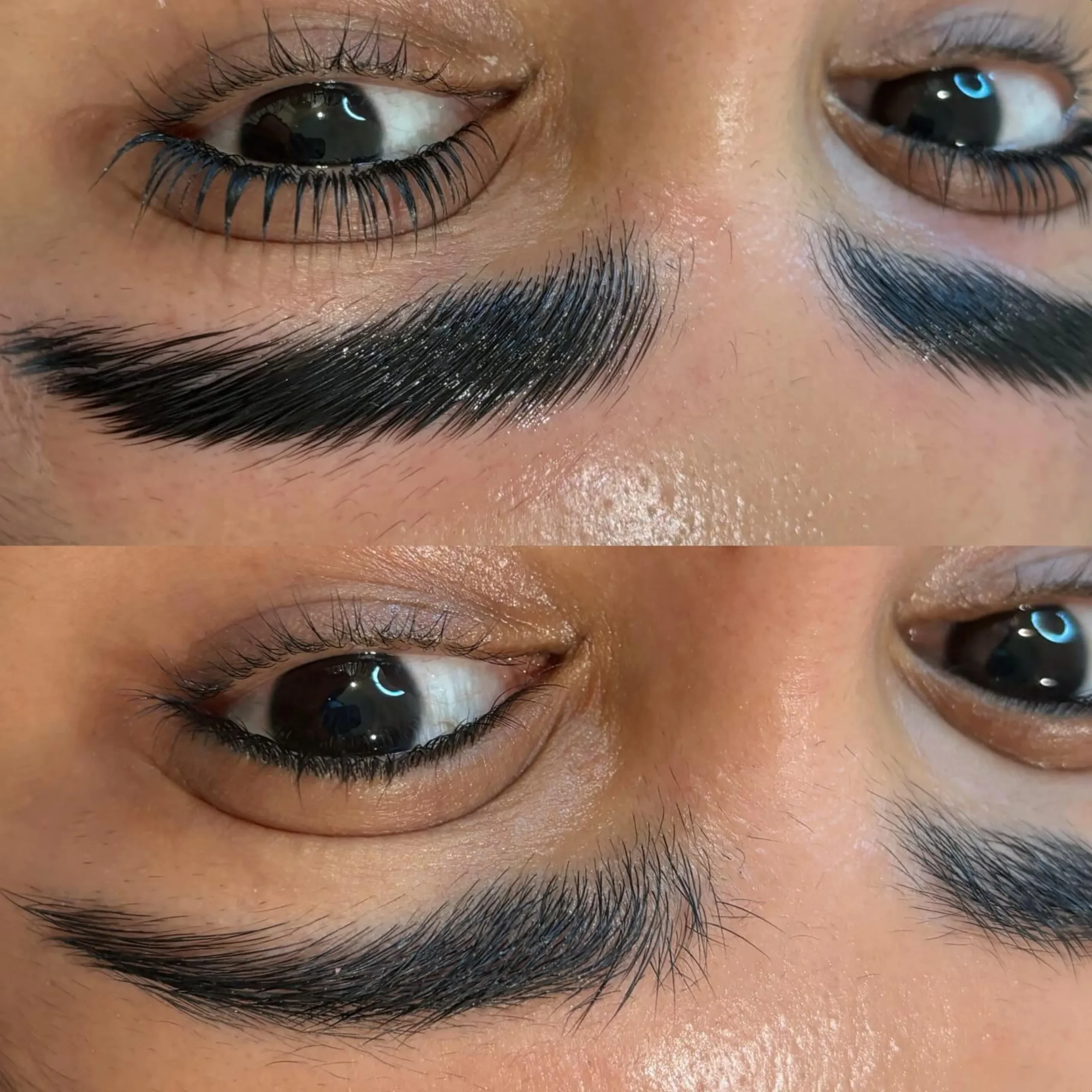 ombre brows celebrity style