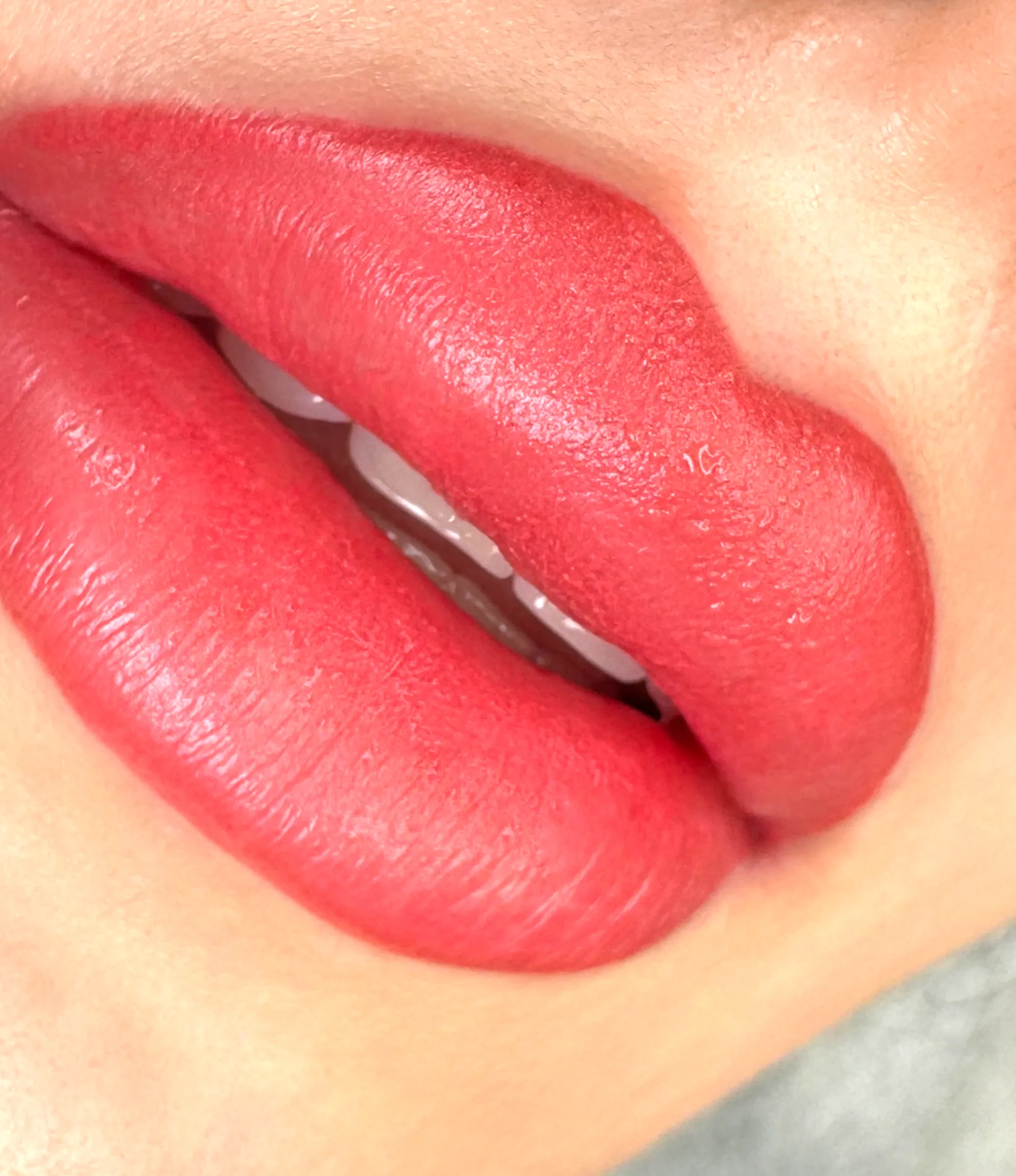 lip blush healing process