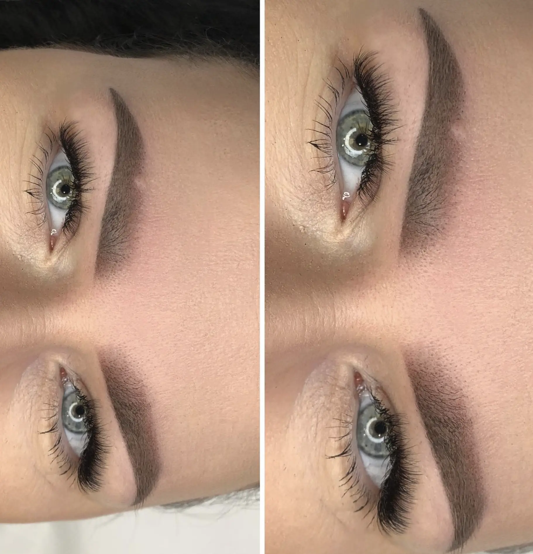 nano ombre brows