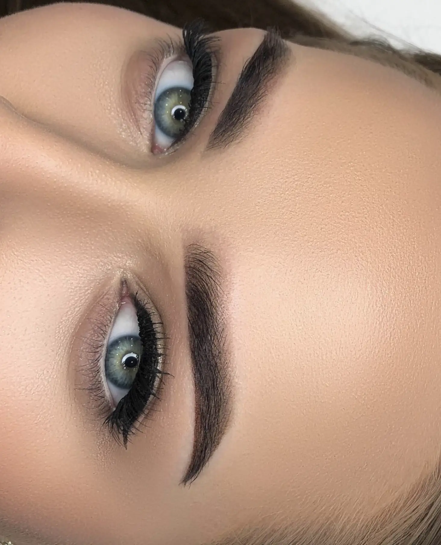ombre brows healing process day by day